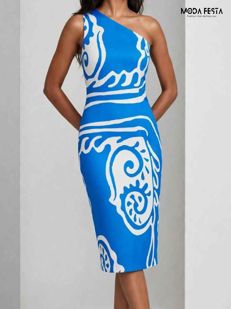 ModaFesta -printed-bodycon-dress