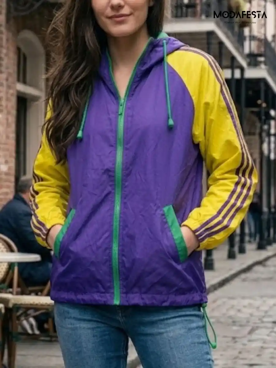 Elegant Rain Wear Zipper Hoodie