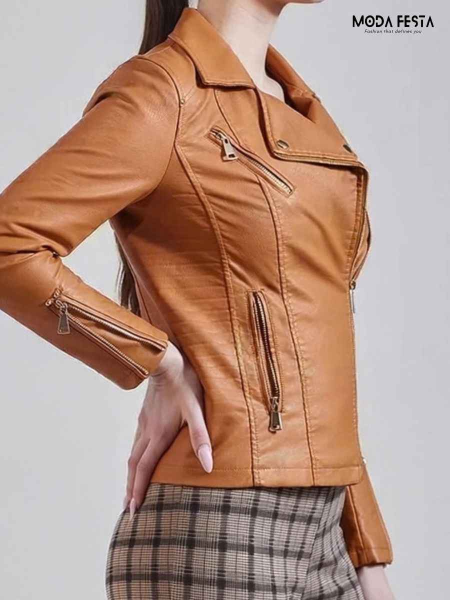 ModaFesta -brown-leather-jacket-