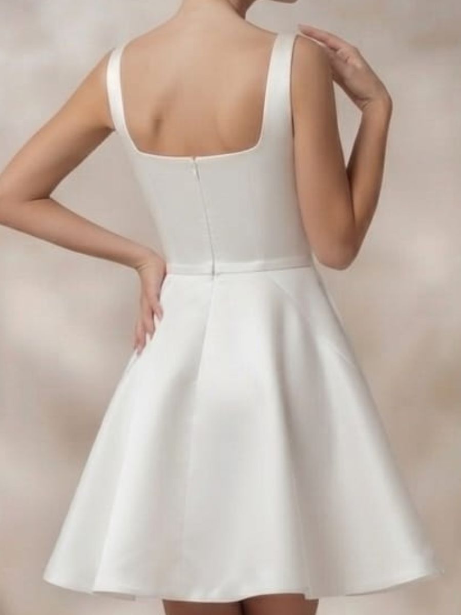 ModaFesta -party-wear-trendy-mini-satin-dress-white