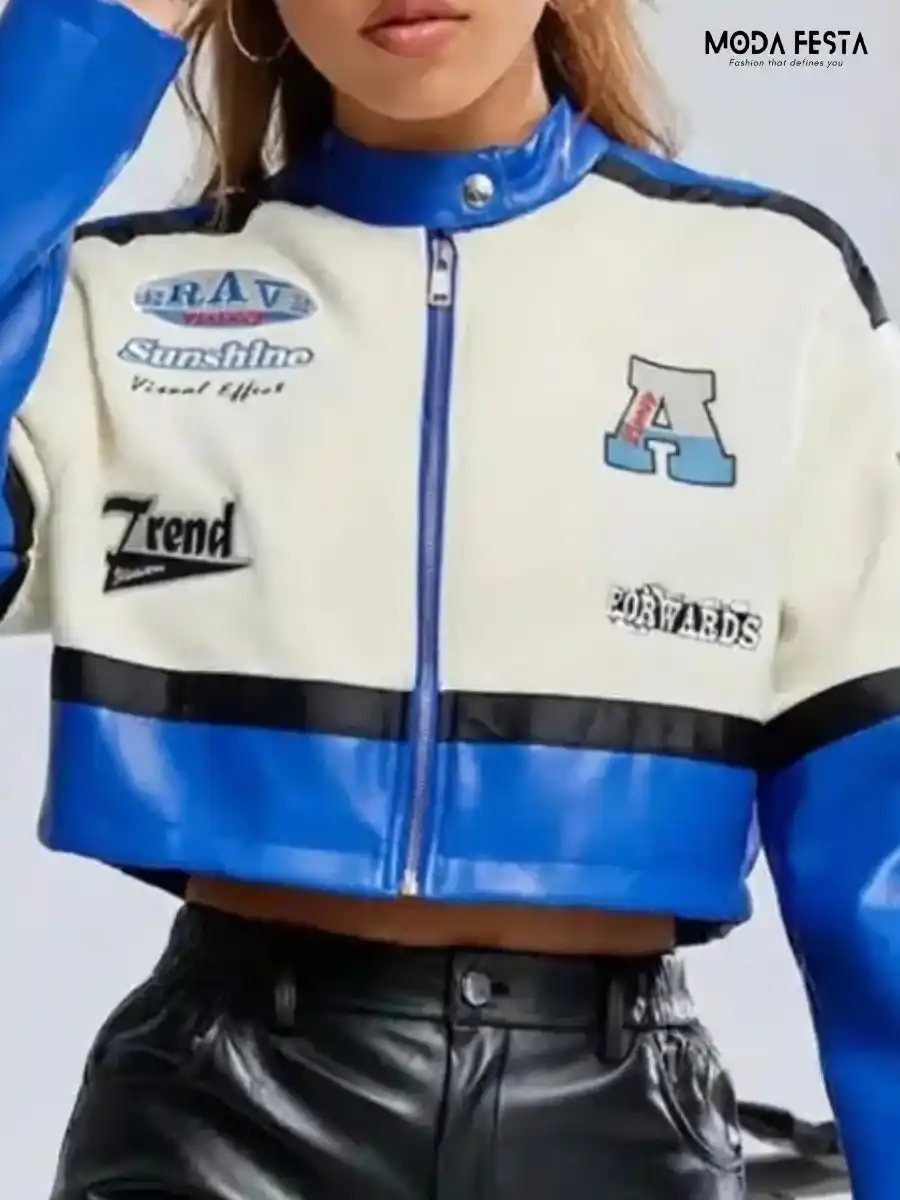 ModaFesta -rider-jacket-leather-quilt-jacket-for-women