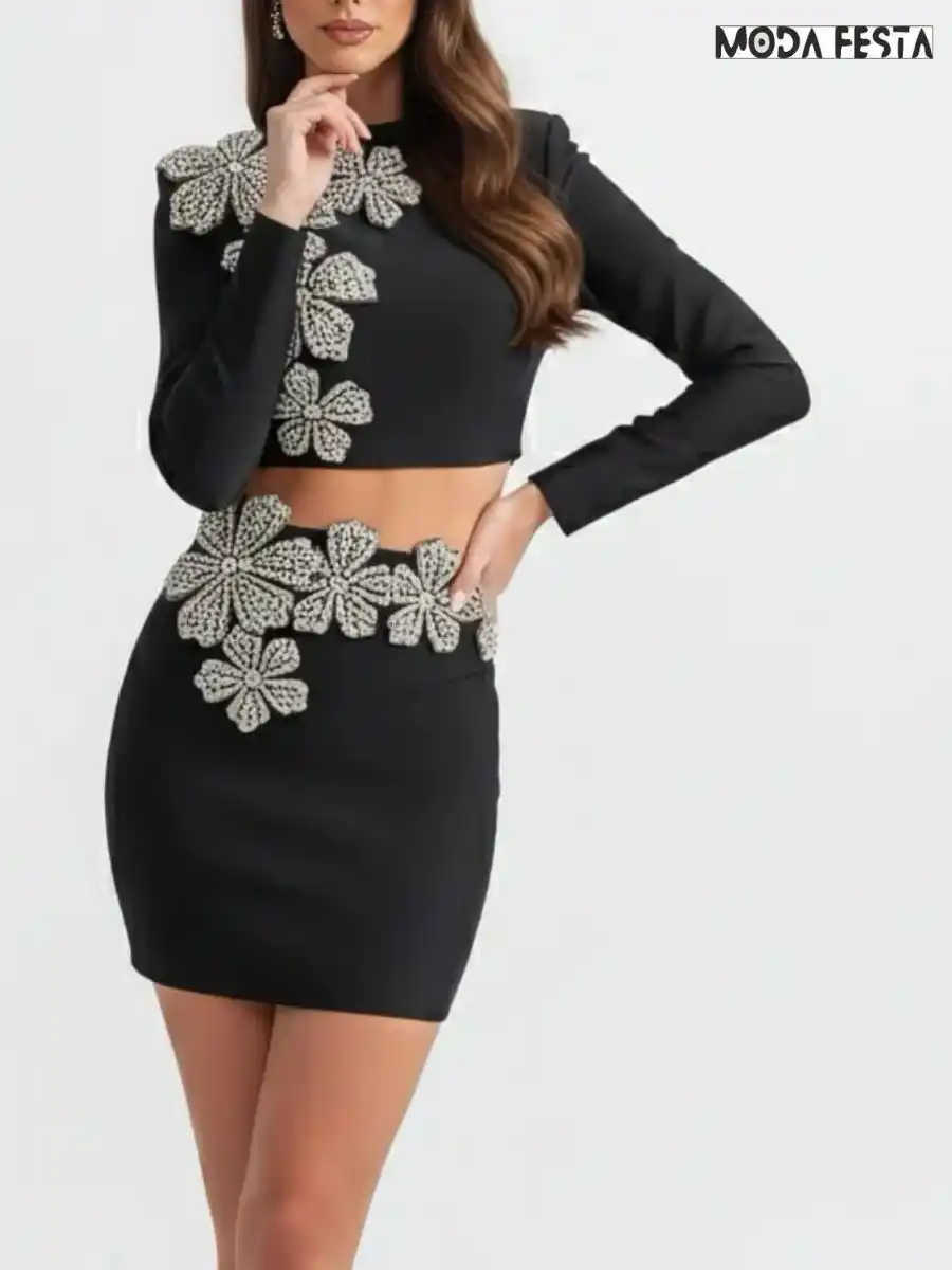 ModaFesta -elegant-crystal-party-coord-set-black