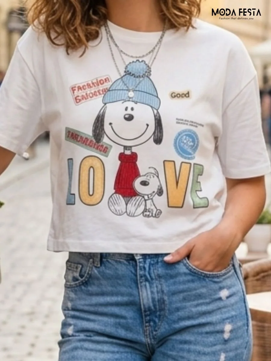 Snoopy Love Graphic Tee