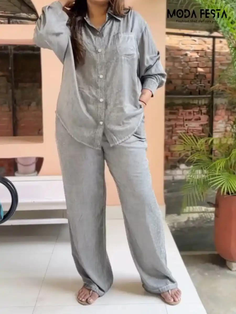 ModaFesta -elegant-style-coord-set-grey