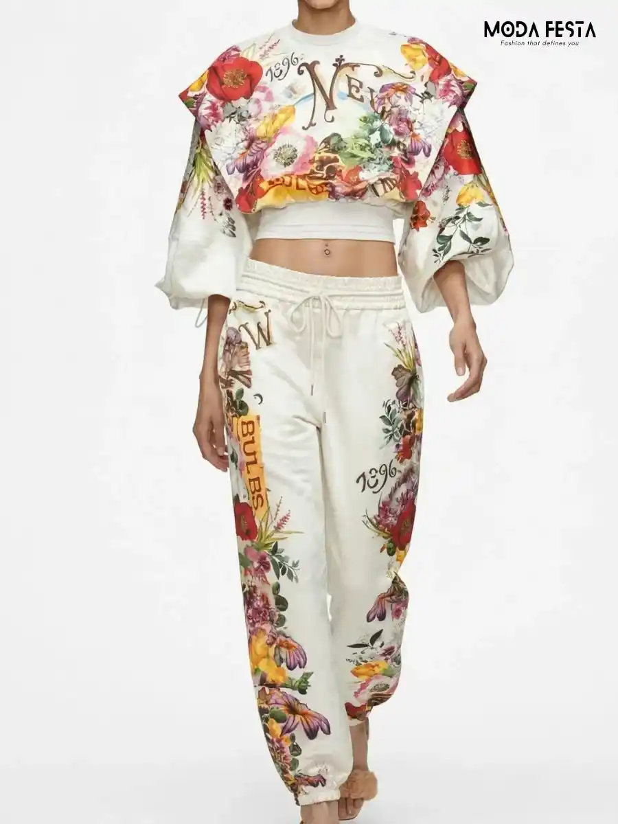 ModaFesta -wonderland-billow-coord-set-off-white