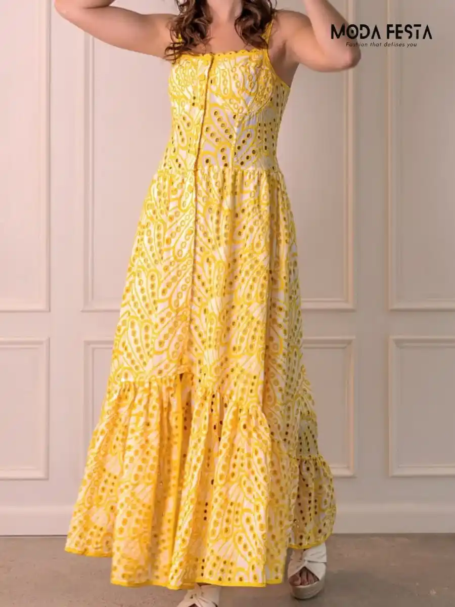 Elegant Embroidered Dress